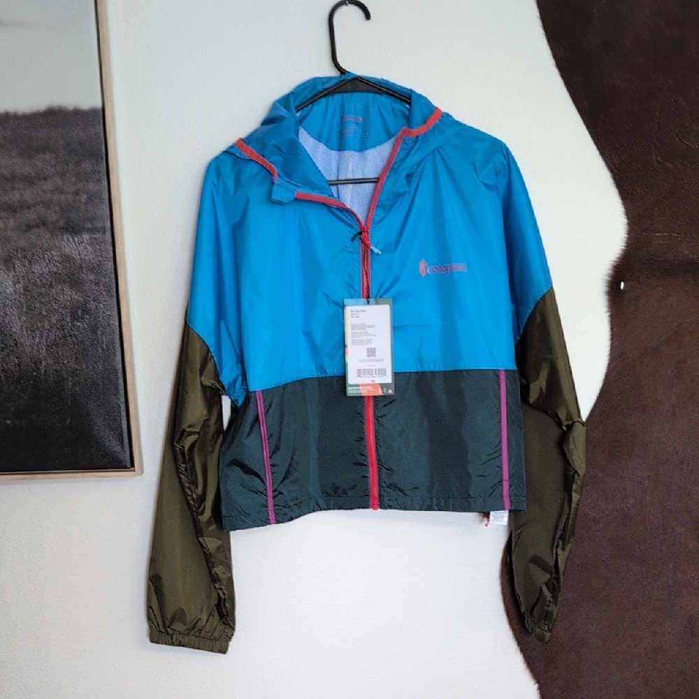 Cotopaxi Blue and Green Women's Jacket